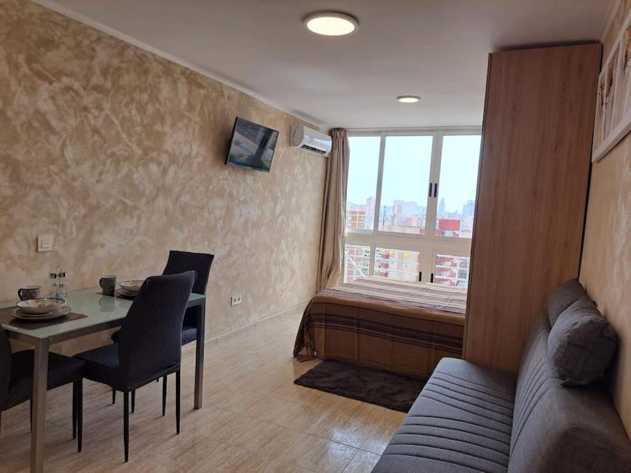 Cozy Studio With Sea View Apartment Benidorm Ngoại thất bức ảnh